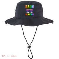 Bruh We Are Glowing Bucket Hat thumb 0