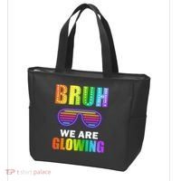 Bruh We Are Glowing Tote Bag thumb 3