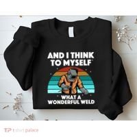 Best Welding Art Migtig Welding Metal Welder Sweatshirt thumb 2