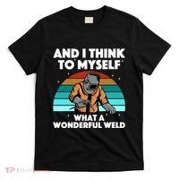 Best Welding Art Migtig Welding Metal Welder T-Shirt thumb 0