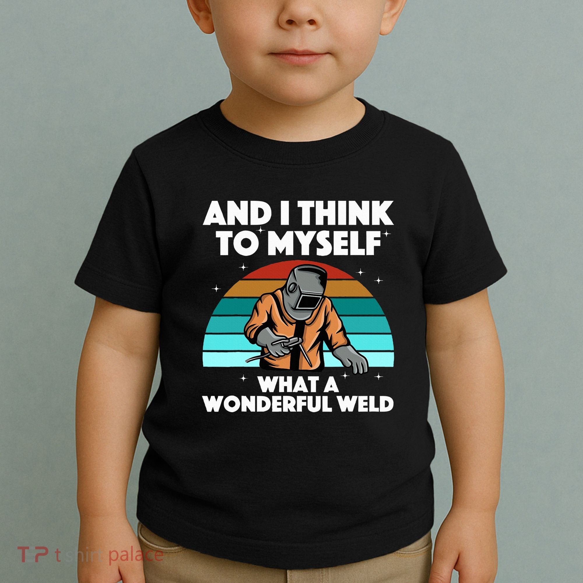 Best Welding Art Migtig Welding Metal Welder Toddler T-Shirt
