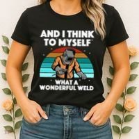 Best Welding Art Migtig Welding Metal Welder Women's T-Shirt thumb 2