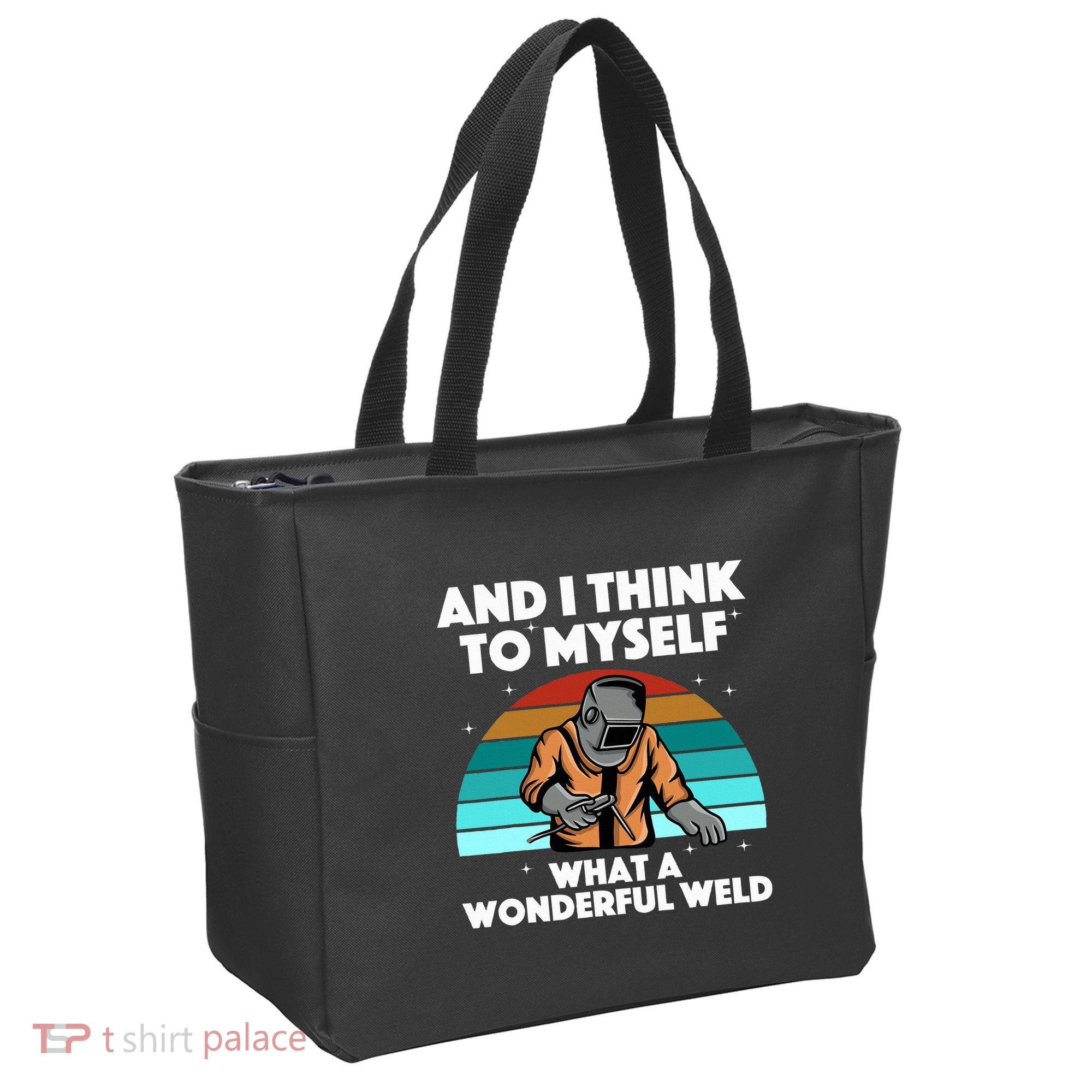 Best Welding Art Migtig Welding Metal Welder Tote Bag