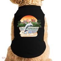 Bahamas With A Playing Dolphin And Hotels Doggie Tank thumb 0
