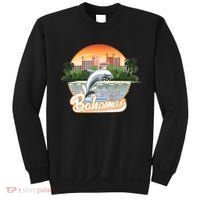 Bahamas With A Playing Dolphin And Hotels Sweatshirt thumb 0