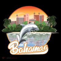 Bahamas With A Playing Dolphin And Hotels Coffee Mug thumb 5