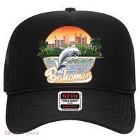 Bahamas With A Playing Dolphin And Hotels Hat thumb 0