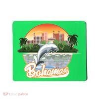 Bahamas With A Playing Dolphin And Hotels Mousepad thumb 0