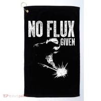 Best Welding Art For Men Dad Welder Arc Welding Metal Worker Golf Towel thumb 0