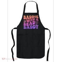 Baddie With A Dead Daddy  Apron thumb 0