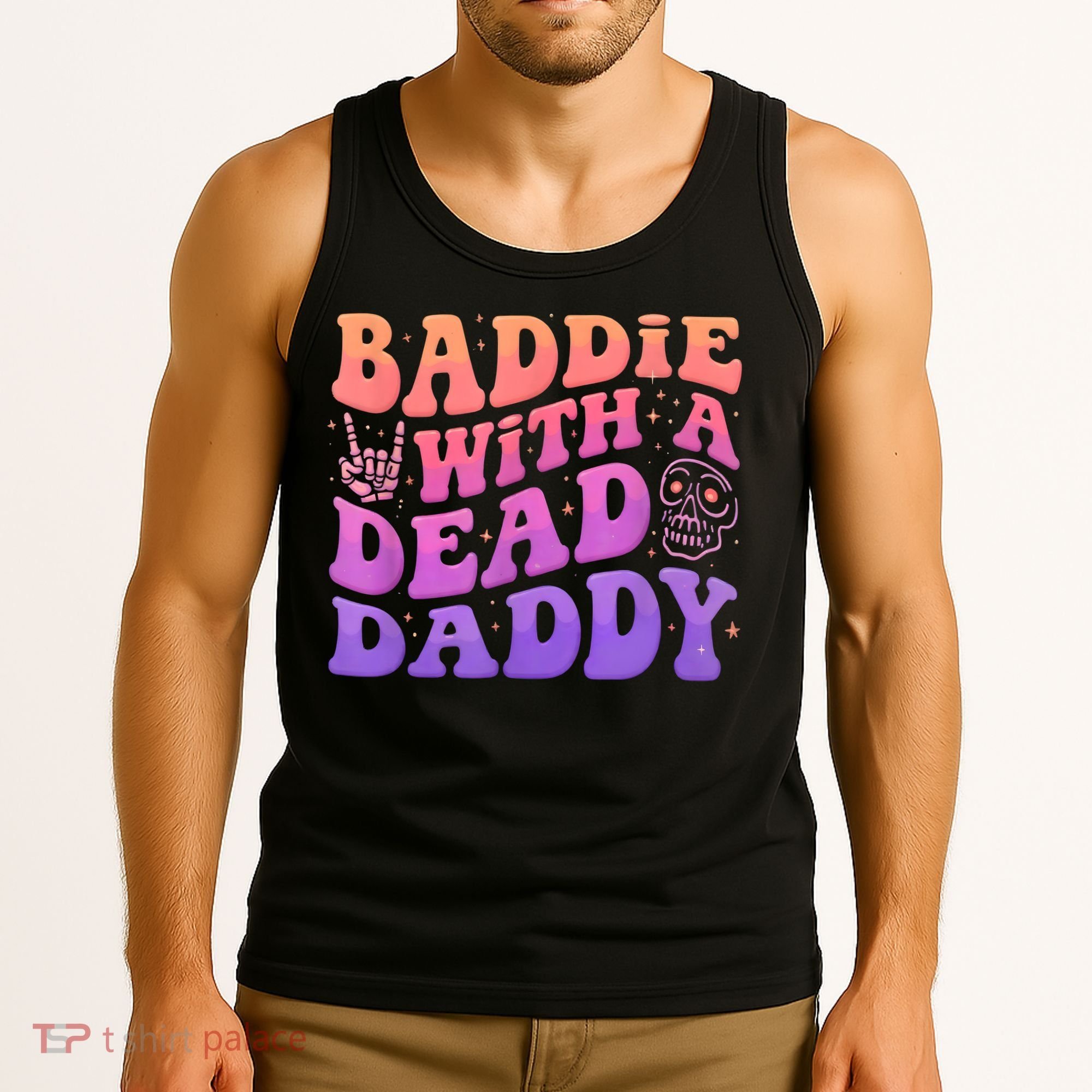 Baddie With A Dead Daddy  Tank Top
