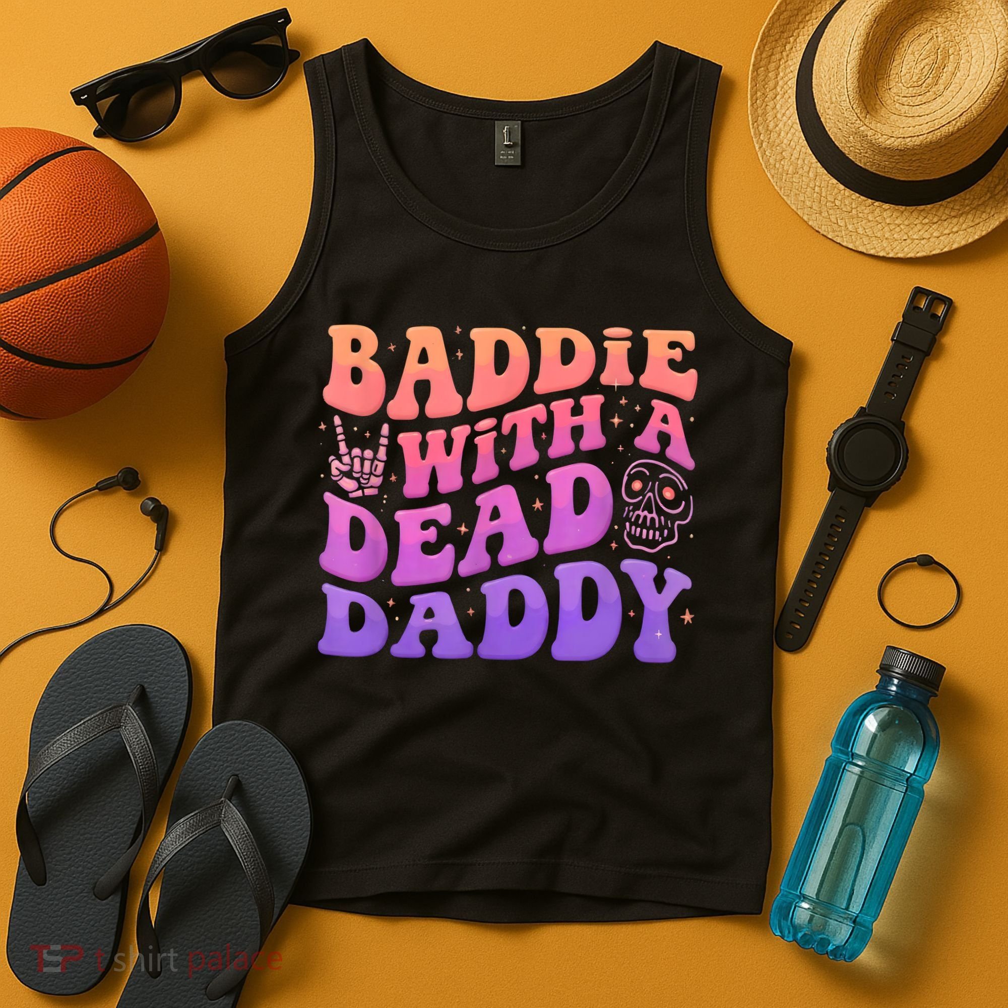 Baddie With A Dead Daddy  Tank Top
