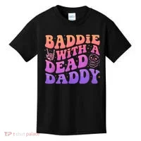 Baddie With A Dead Daddy  Kids T-Shirt thumb 0
