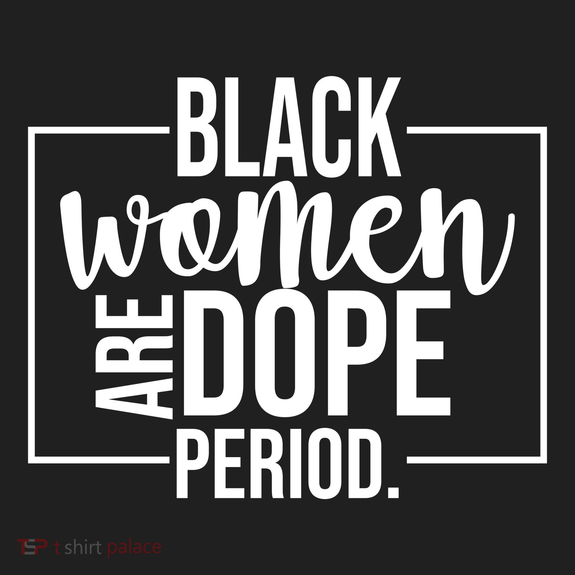 Black Women Are Dope Period Women's Sweatshirt