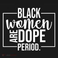 Black Women Are Dope Period Women's Hoodie thumb 2