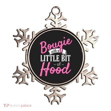 Bougie With A Little Bit Of Hood Funny Black Magic Gift Ornament