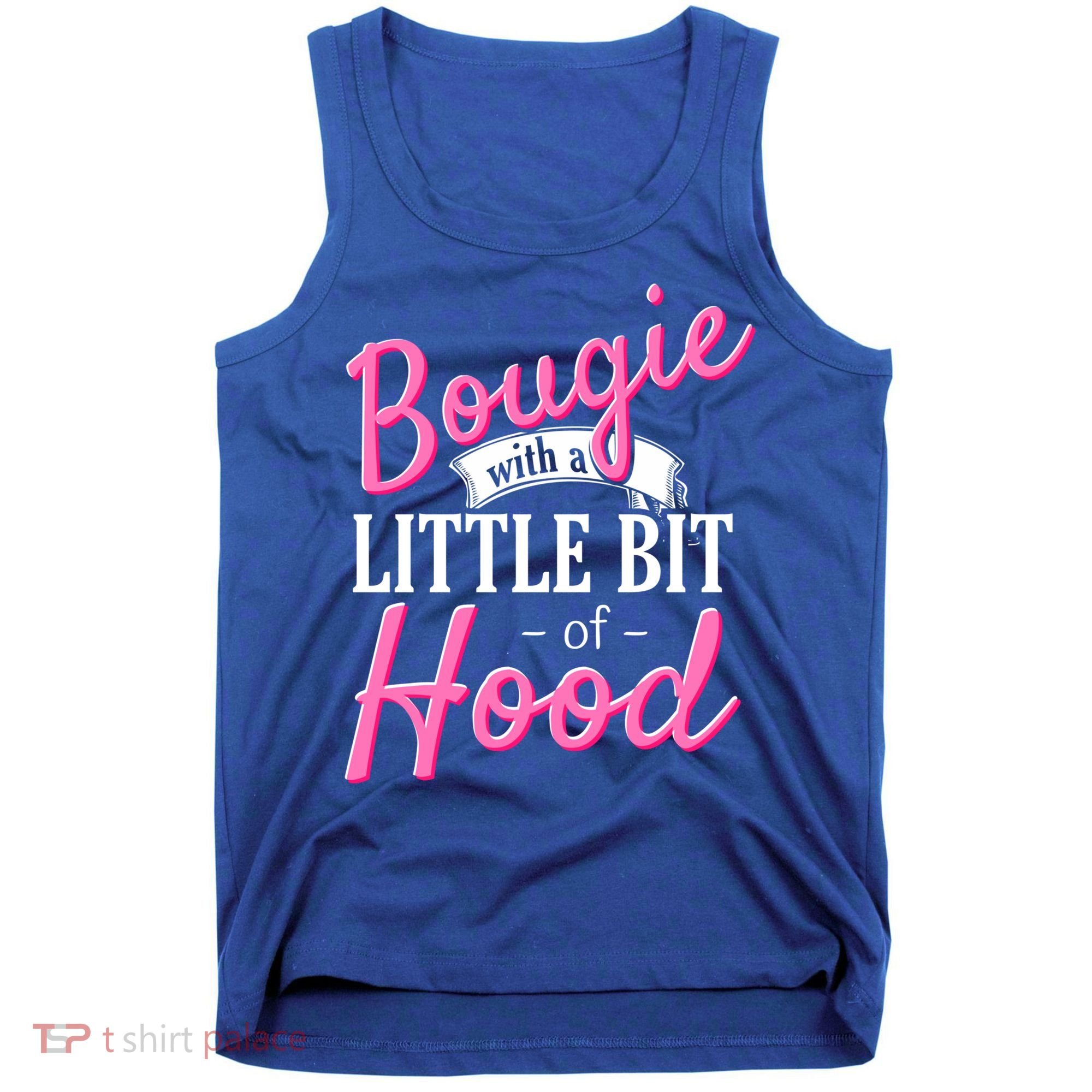 Bougie With A Little Bit Of Hood Funny Black Magic Gift Tank Top