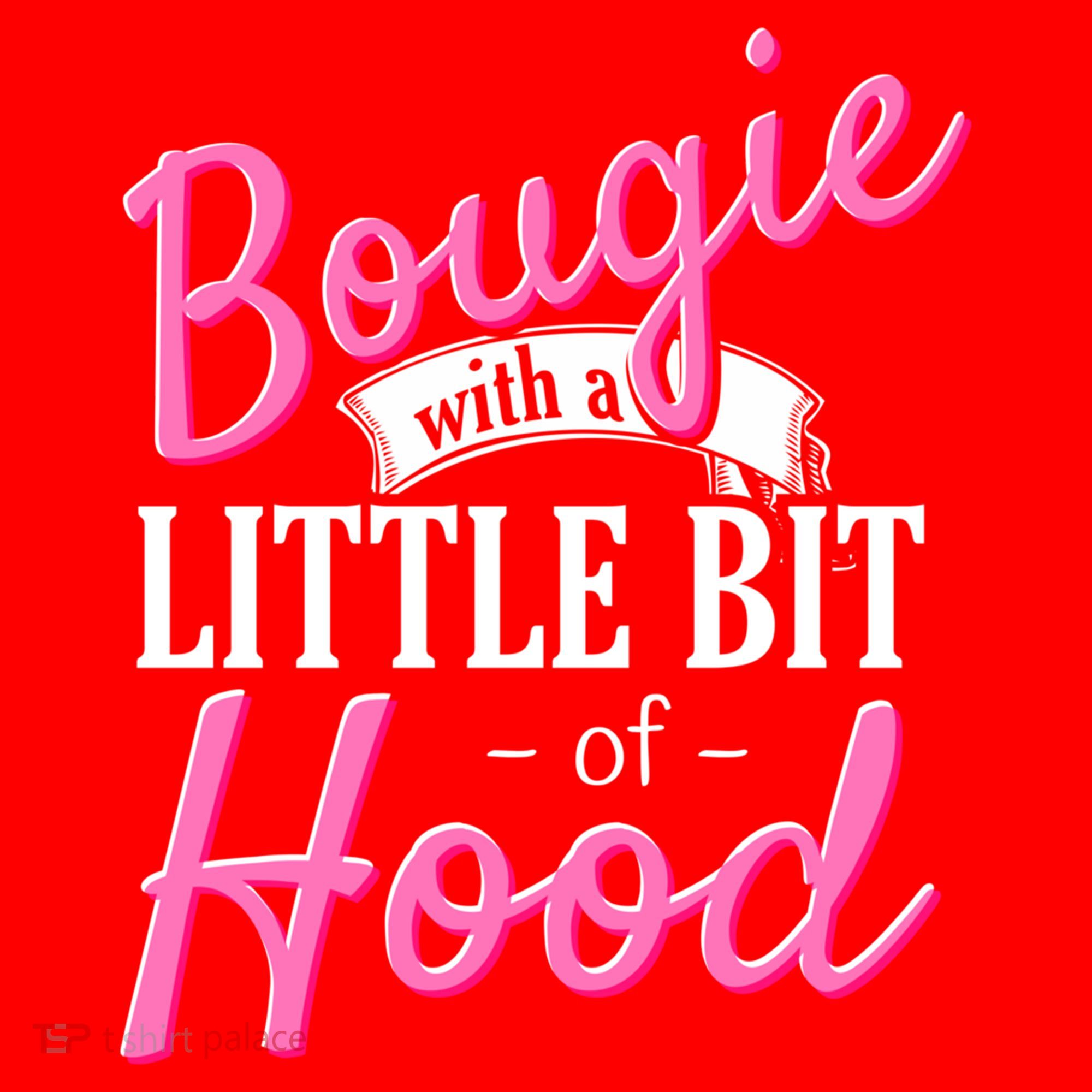 Bougie With A Little Bit Of Hood Funny Black Magic Gift Santa Hat