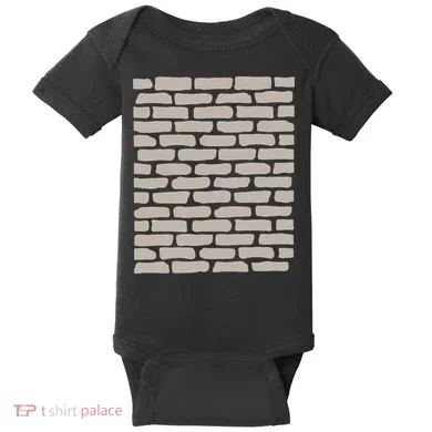 Brick Wall Baby Bodysuit