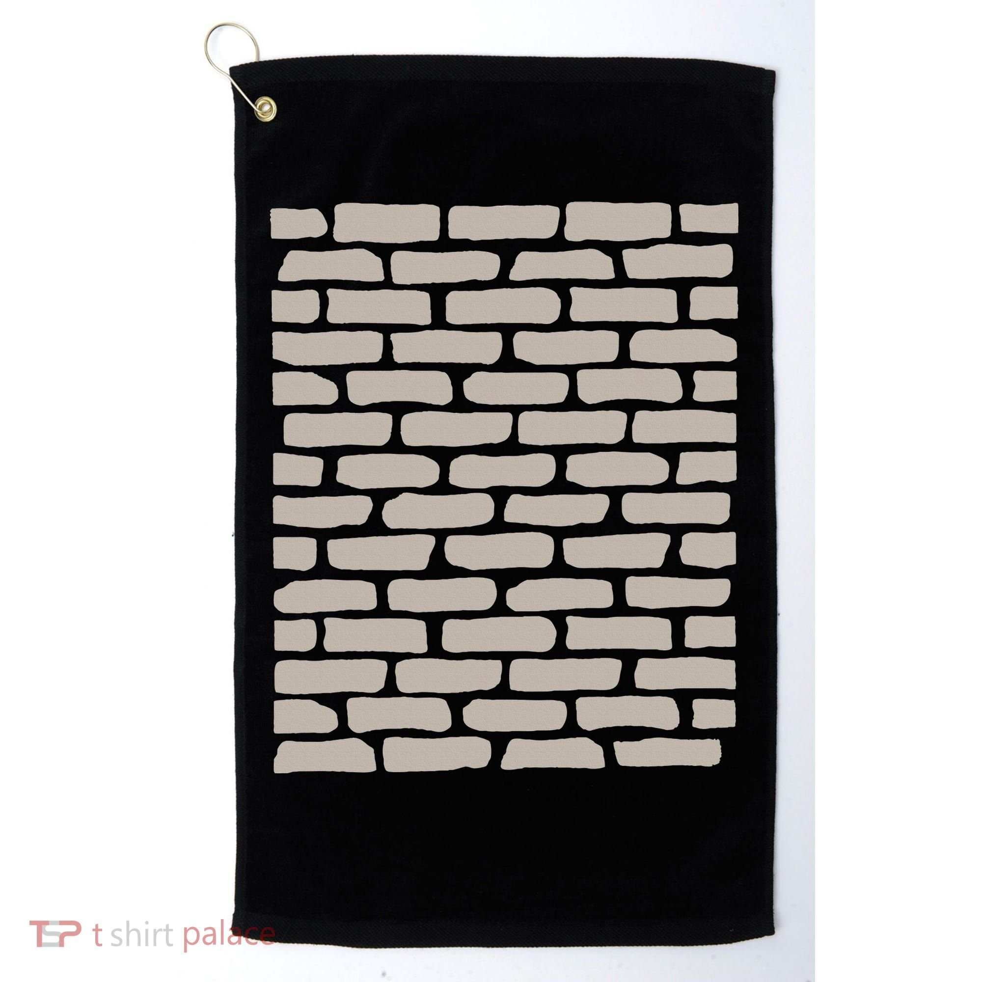 Brick Wall Golf Towel