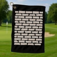 Brick Wall Golf Towel thumb 1