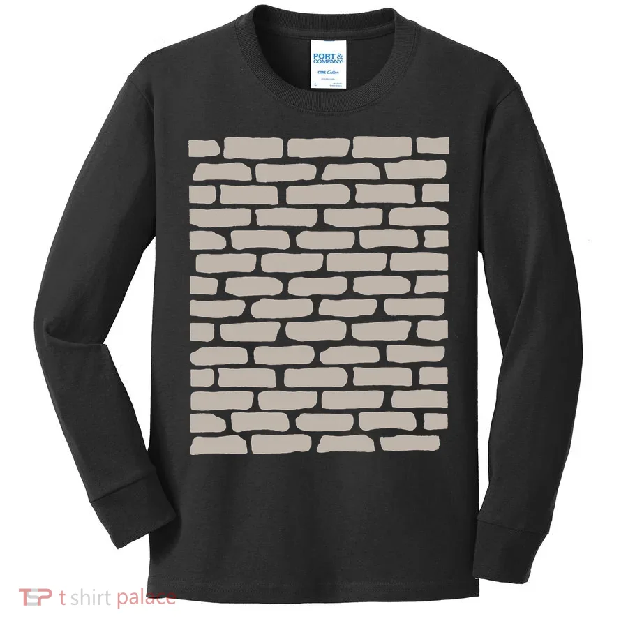Brick Wall Kids Long Sleeve Shirt