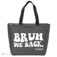 Bruh We Back Teachers Funny Tote Bag thumb 0