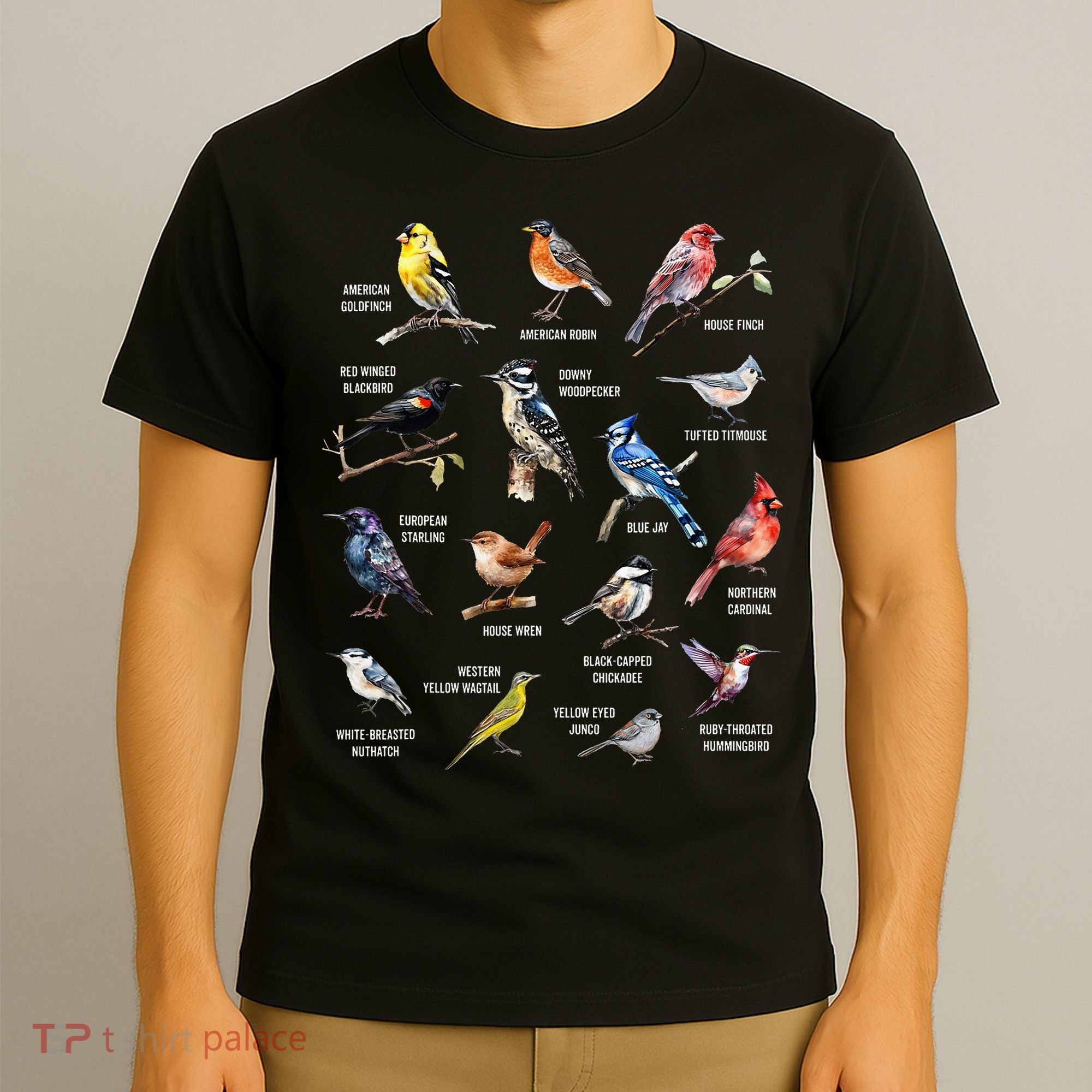 Bird Watching Bird Watcher Bird Lover Birder Birding Nerd T-Shirt