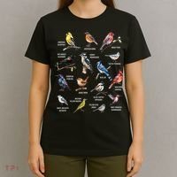 Bird Watching Bird Watcher Bird Lover Birder Birding Nerd T-Shirt thumb 4
