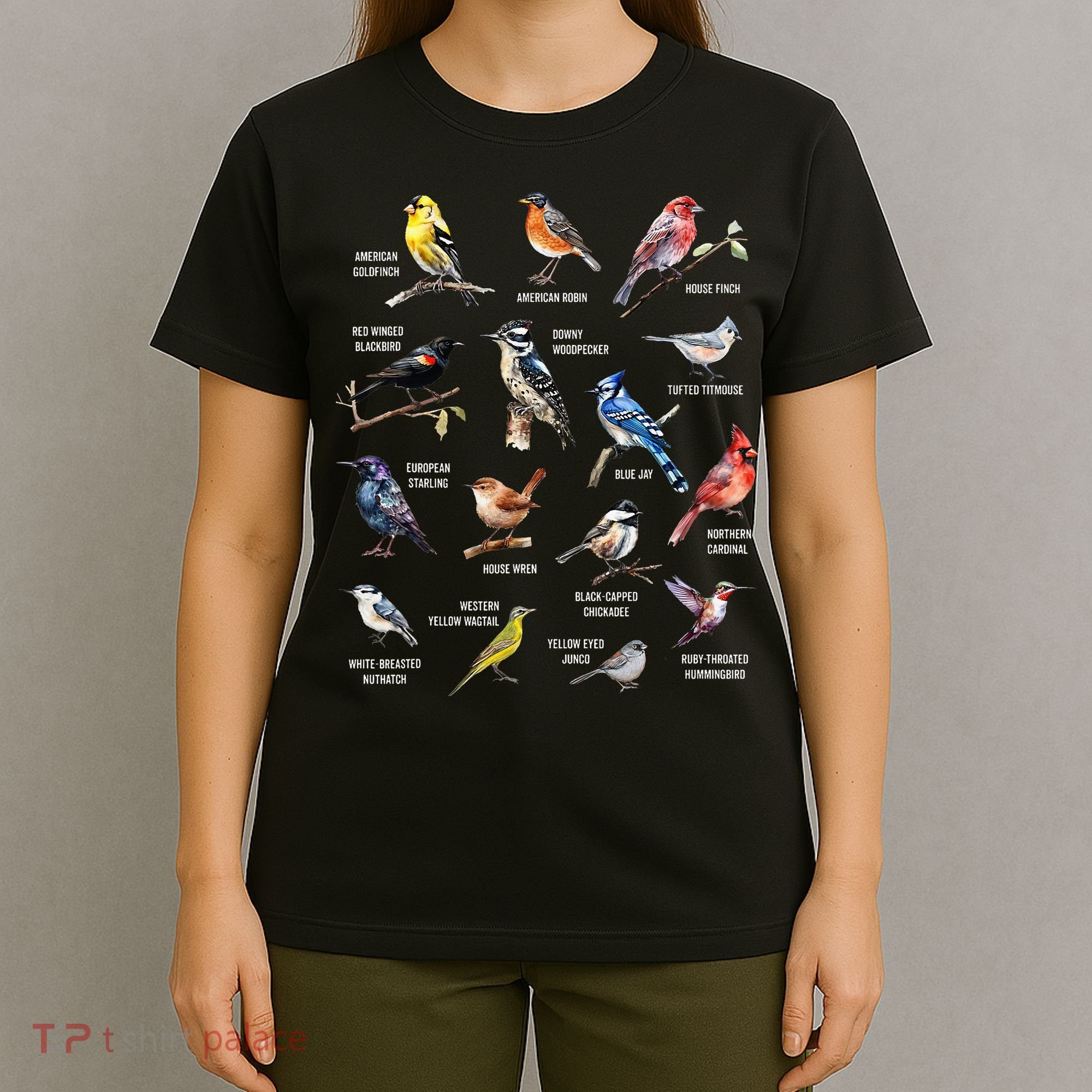 Bird Watching Bird Watcher Bird Lover Birder Birding Nerd T-Shirt