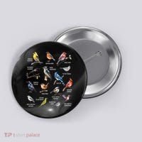 Bird Watching Bird Watcher Bird Lover Birder Birding Nerd Button thumb 0