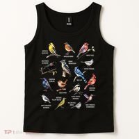 Bird Watching Bird Watcher Bird Lover Birder Birding Nerd Tank Top thumb 2