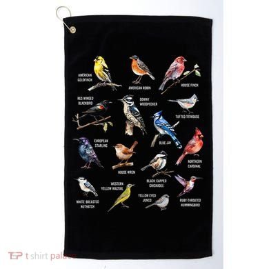 Bird Watching Bird Watcher Bird Lover Birder Birding Nerd Golf Towel