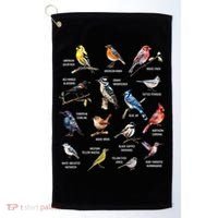 Bird Watching Bird Watcher Bird Lover Birder Birding Nerd Golf Towel thumb 0