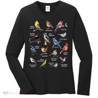 Bird Watching Bird Watcher Bird Lover Birder Birding Nerd Women's Long Sleeve Shirt thumb 0