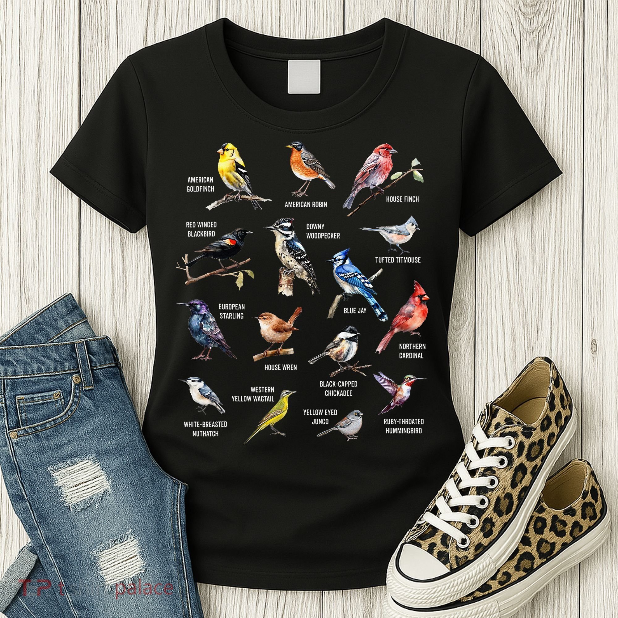 Bird Watching Bird Watcher Bird Lover Birder Birding Nerd Women's T-Shirt