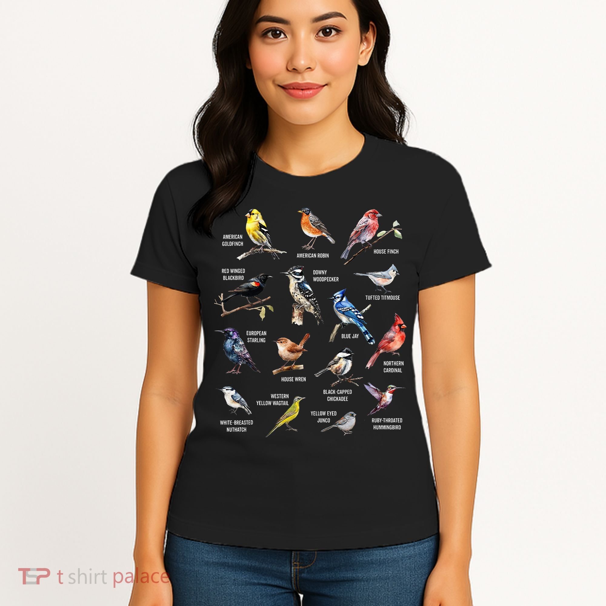 Bird Watching Bird Watcher Bird Lover Birder Birding Nerd Women's T-Shirt