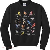 Bird Watching Bird Watcher Bird Lover Birder Birding Nerd Kids Sweatshirt thumb 0