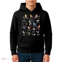 Bird Watching Bird Watcher Bird Lover Birder Birding Nerd Kids Hoodie thumb 4