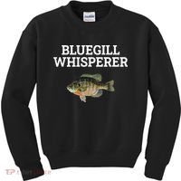 Bluegill Whisperer Bluegill Fishing Kids Sweatshirt thumb 0