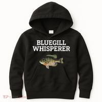 Bluegill Whisperer Bluegill Fishing Kids Hoodie thumb 0