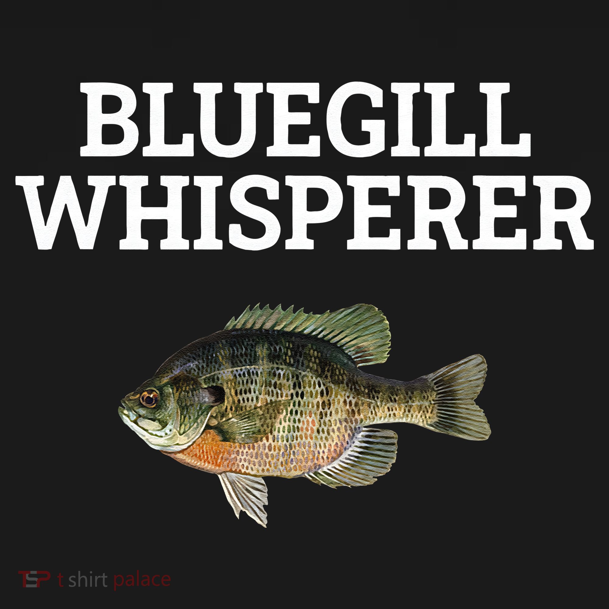 Bluegill Whisperer Bluegill Fishing Kids Hoodie