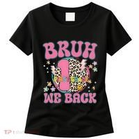 Bruh We Back First Grade Teacher Women's T-Shirt thumb 0