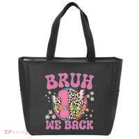 Bruh We Back First Grade Teacher Tote Bag thumb 0