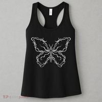 Barbed Wire Butterfly Women's Tank Top thumb 3