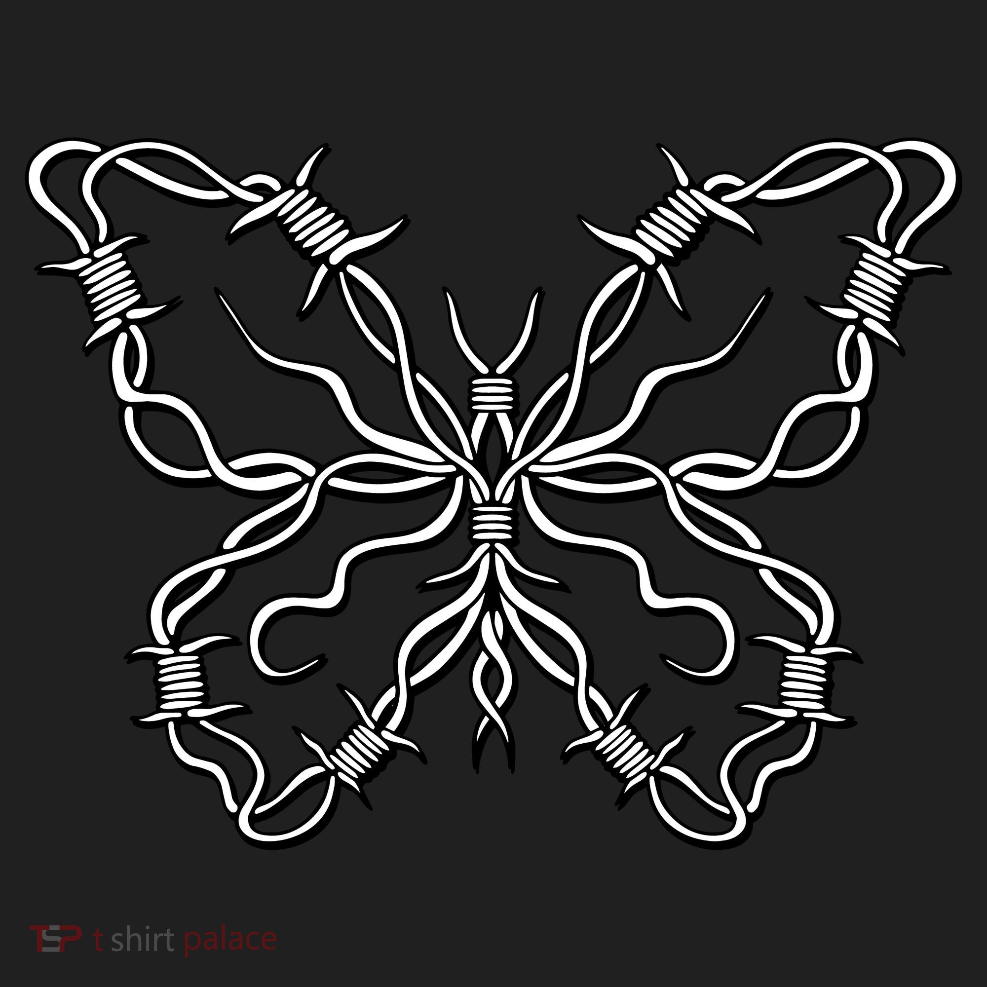 Barbed Wire Butterfly Hat
