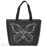 Barbed Wire Butterfly Tote Bag thumb 0
