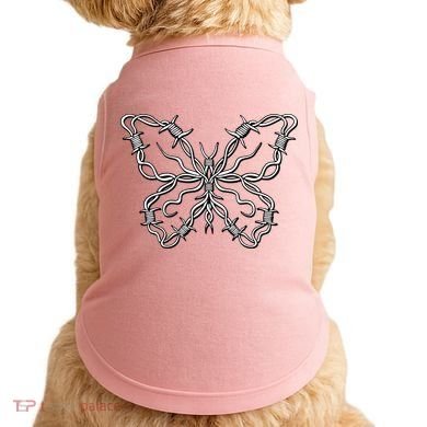 Barbed Wire Butterfly Doggie Tank