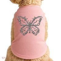 Barbed Wire Butterfly Doggie Tank thumb 0