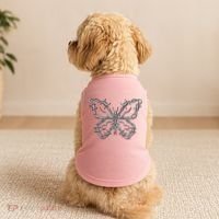 Barbed Wire Butterfly Doggie Tank thumb 2